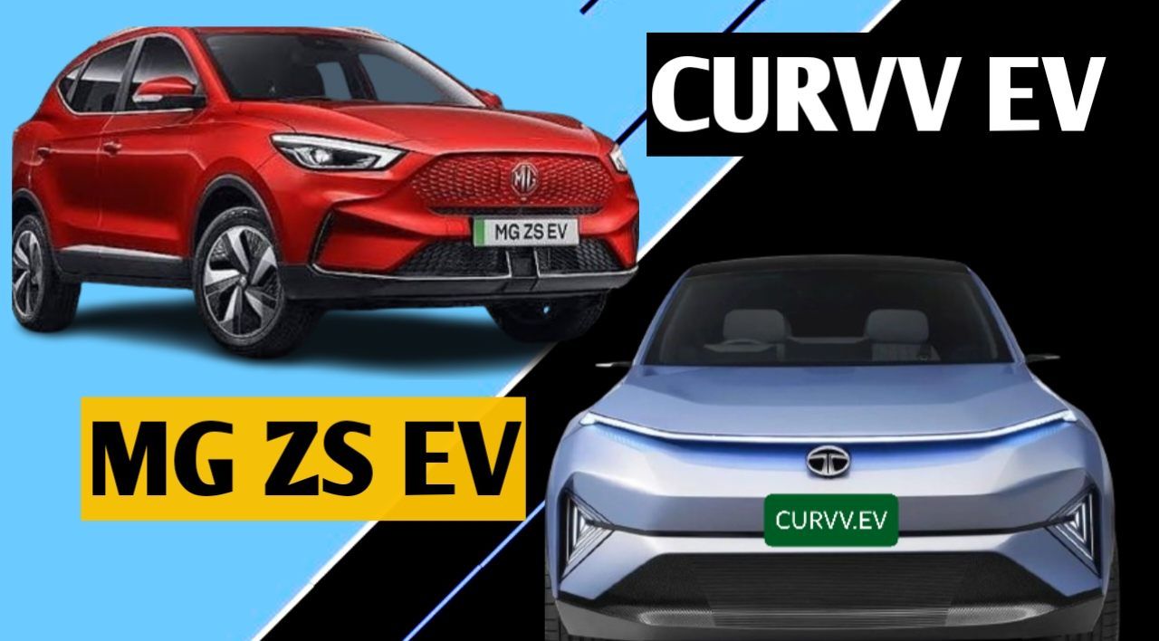 tata curvv ev vs mg zs ev hindi